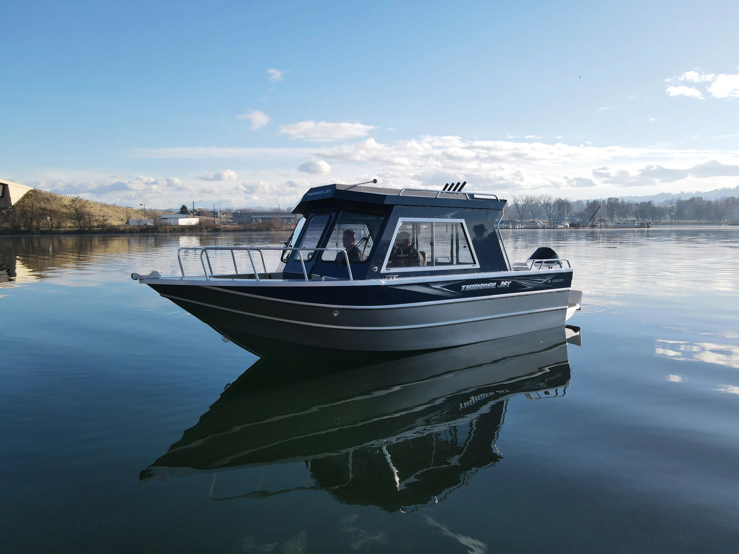 Thunder Jet® Boats Welded Aluminum Sports Fishing Boat Brand